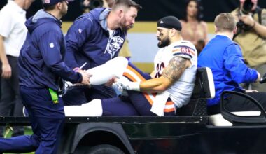 'Save my leg, please,' Bears tight end Zach Miller tells surgeon after injury