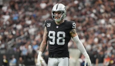 Raiders don’t plan to trade star pass rusher Maxx Crosby as Cowboys rumors swirl