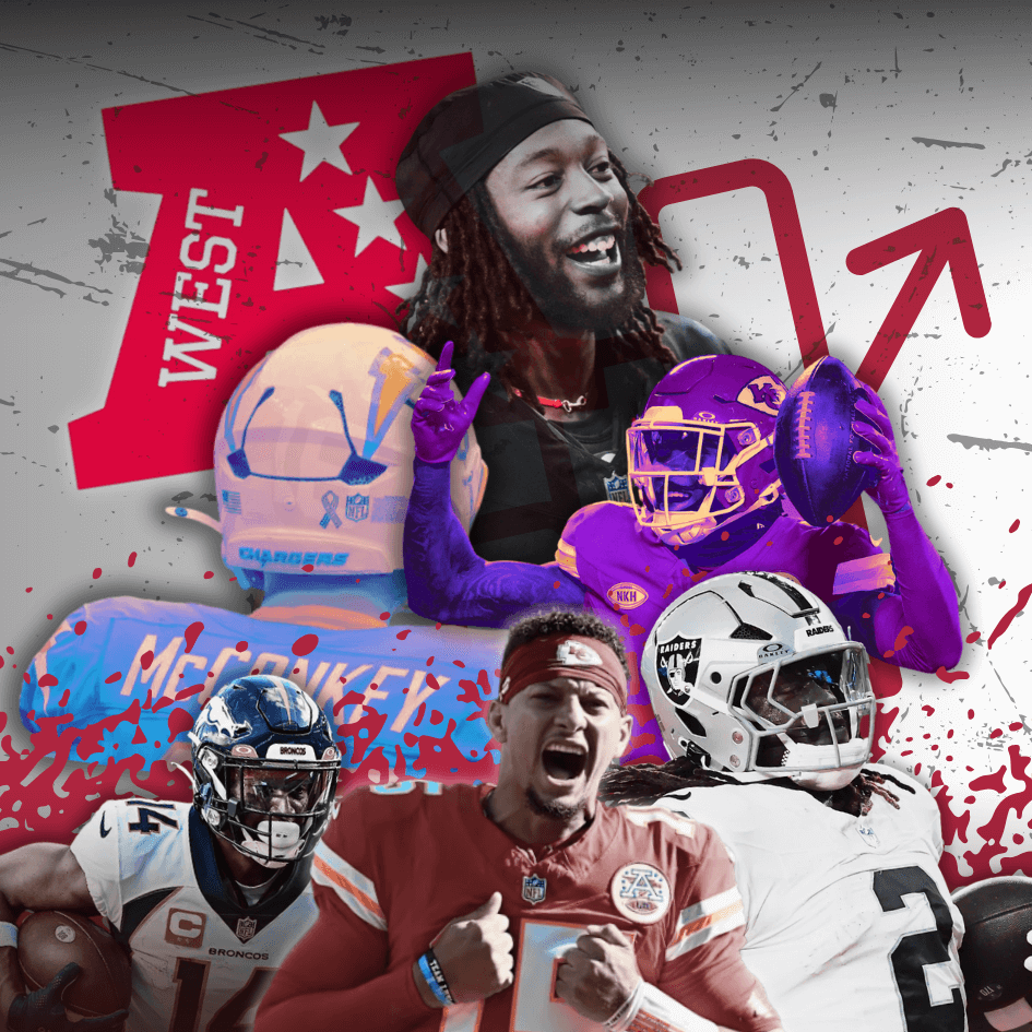 AFC West: Raiders, Chargers, and more.