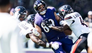 After blowout loss to Texans, Ravens are frustrated and flailing