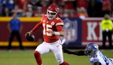 Chiefs face must-win game against red-hot Lions to avoid 2-4 start in season beset by mistakes