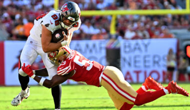 How PFF graded Fred Warner-less 49ers in loss to Buccaneers – NBC Sports Bay Area & California
