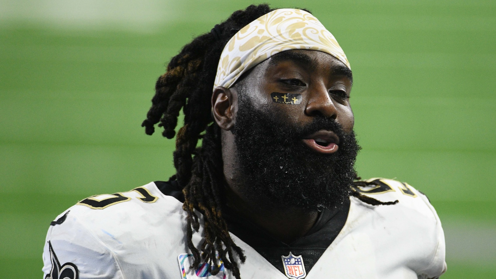 Saints LB Demario Davis had the funniest description of Cam Skattebo