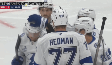 Tampa Bay drops second game of back-to-back road trip in extras in Washington