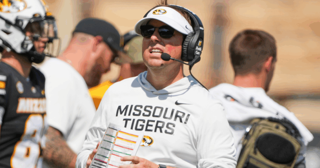 Missouri coach Eli Drinkwitz (Denny Medley / Imagn Images)