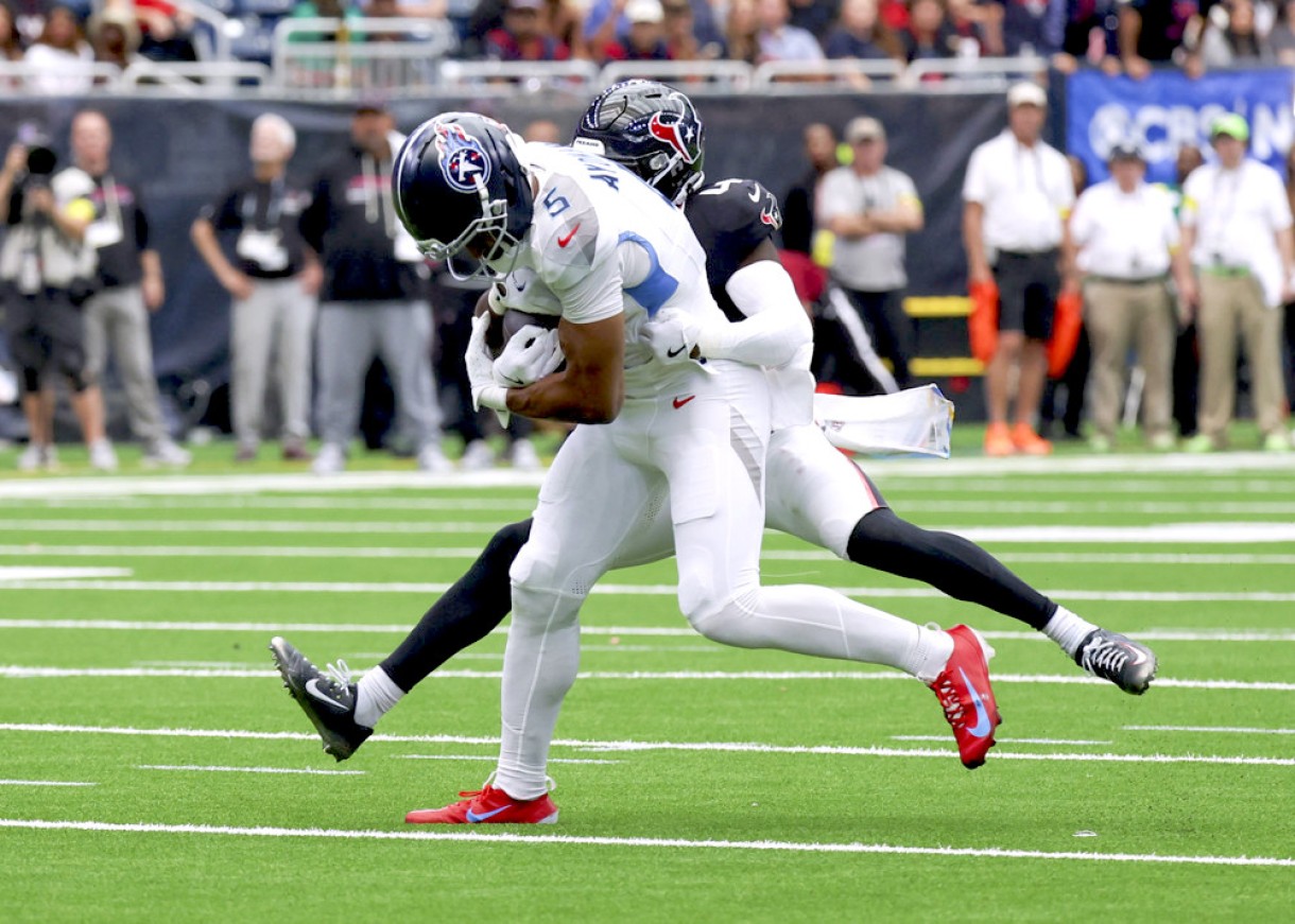 Elic Ayomanor - Fantasy Football Risers, Breakouts for Week 7 (2025)