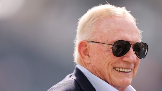 Apart from Jerry Jones, claims were also made about former NASCAR driver Danica Patrick donating $7 million to the TPUSA halftime event. (Getty Images via AFP)