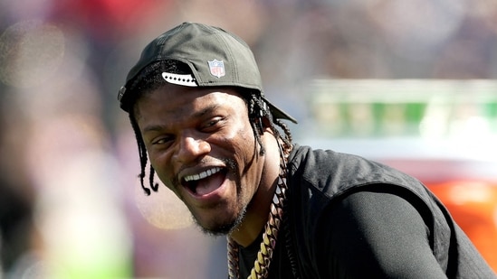 Lamar Jackson injury update: Will Baltimore Ravens QB return in week 8 against Chicago Bears? Here's what we know.(Getty Images via AFP)