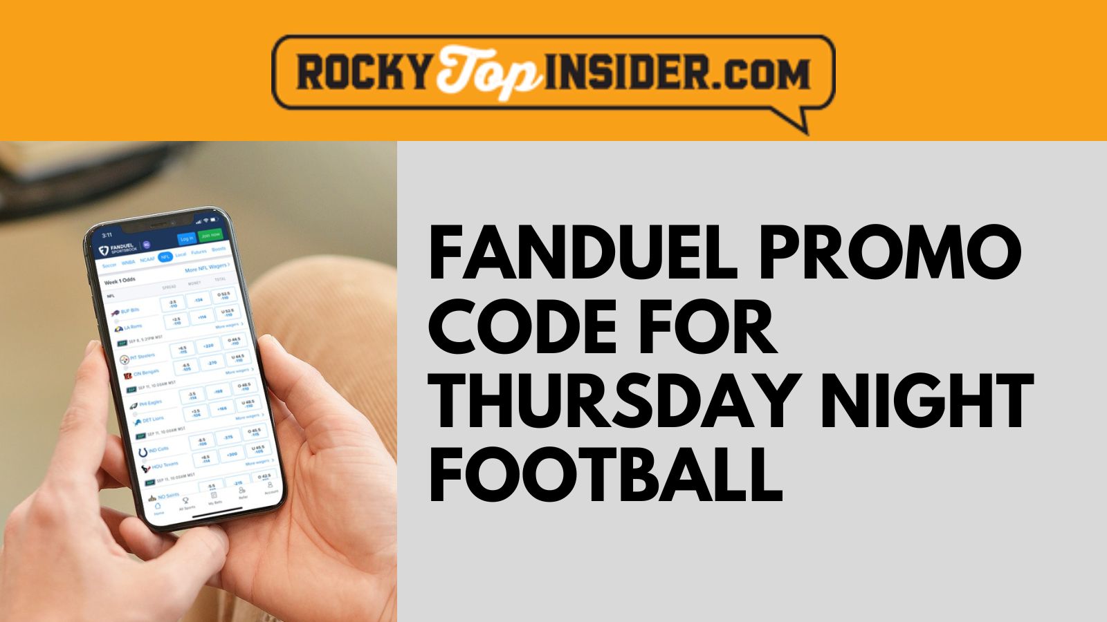 FanDuel Promo Delivers $300 Bonus with Winning TNF Wager