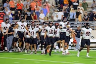 The Aledo Bearcats defeat Denton Ryan Raiders, 15-14 in a high school football game played...