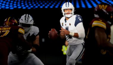 Dak Prescott downplays concern over bandaged left hand after Cowboys’ win vs. Commanders