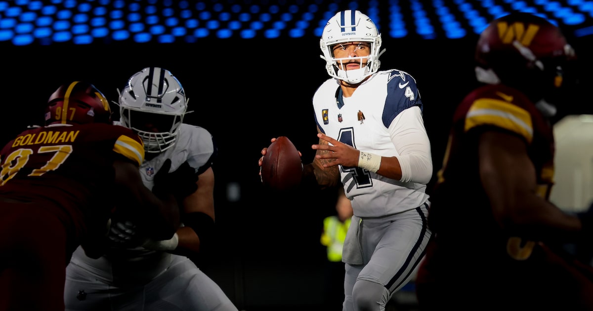 Dak Prescott downplays concern over bandaged left hand after Cowboys’ win vs. Commanders