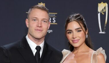 Olivia Culpo Rocks Pumping Bra for Christian McCaffrey's 49ers Game