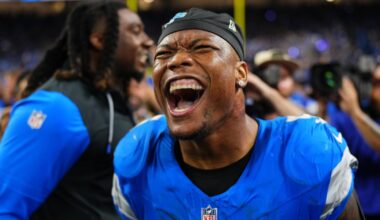 Lions' David Montgomery Explains Why He Doesn't Watch Halftime Show (Excl)