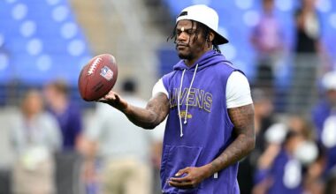 Ravens’ Lamar Jackson questionable vs. Bears; Tyler Huntley to start if Jackson’s out
