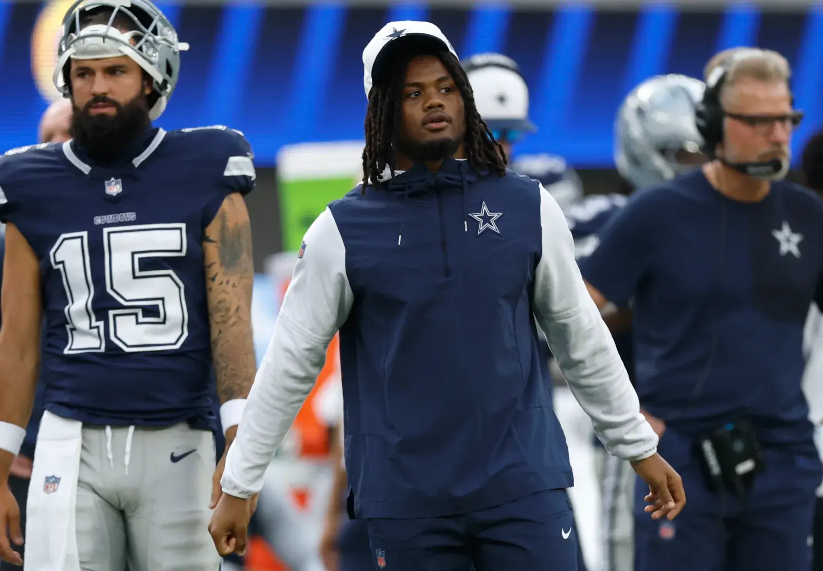 Dallas Cowboys rookie RB Jaydon Blue will make his NFL debut in Week 5