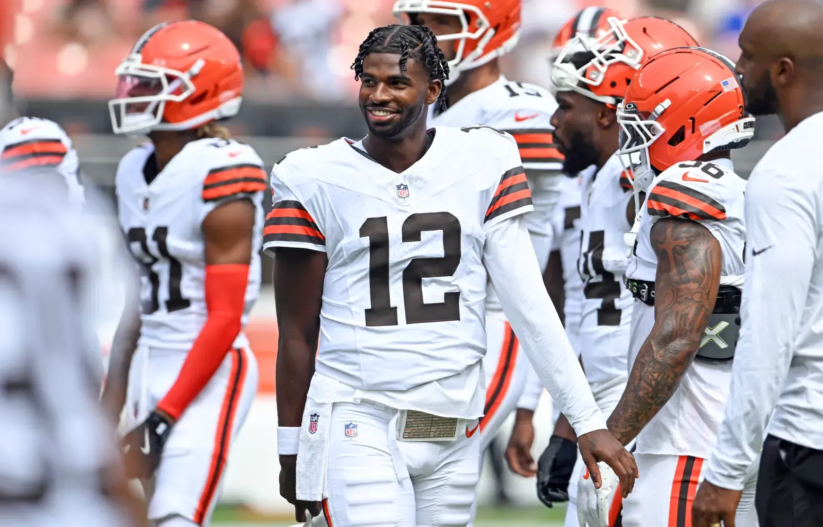 Cleveland Browns QB Shedeur Sanders has been all over social media this week