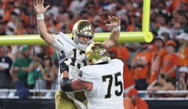 College Football Playoff bubble watch: Why Notre Dame could be this year’s most-debated team