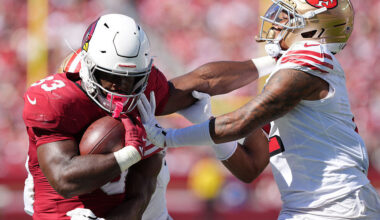 Cardinals RB Trey Benson being placed on injured reserve