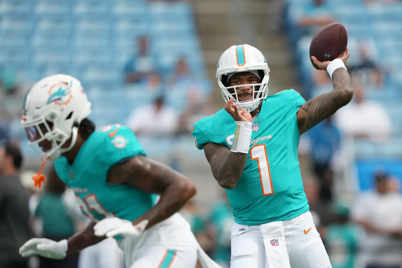 Miami Dolphins star quarterback Tua Tagovailoa