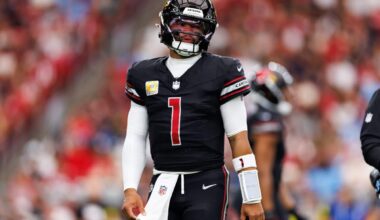Arizona Cardinals’ Kyler Murray out of Wednesday practice with foot injury