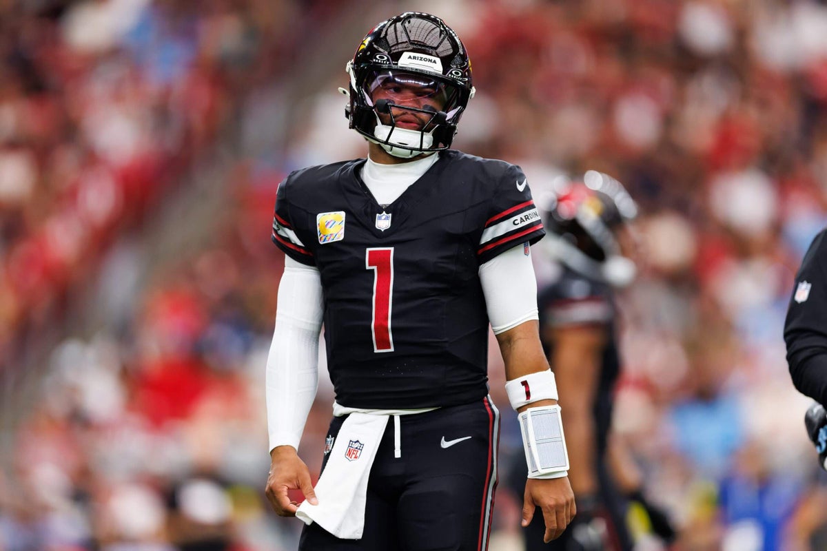 Arizona Cardinals’ Kyler Murray out of Wednesday practice with foot injury