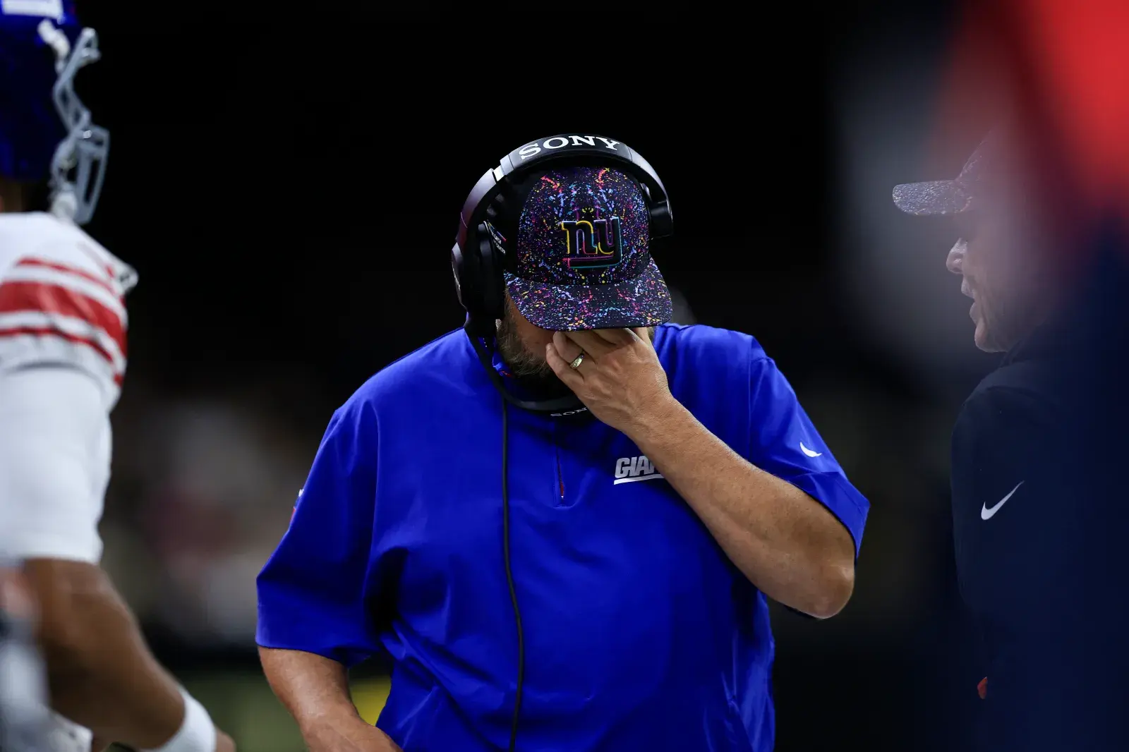 Head coach Brian Daboll of the New York Giants