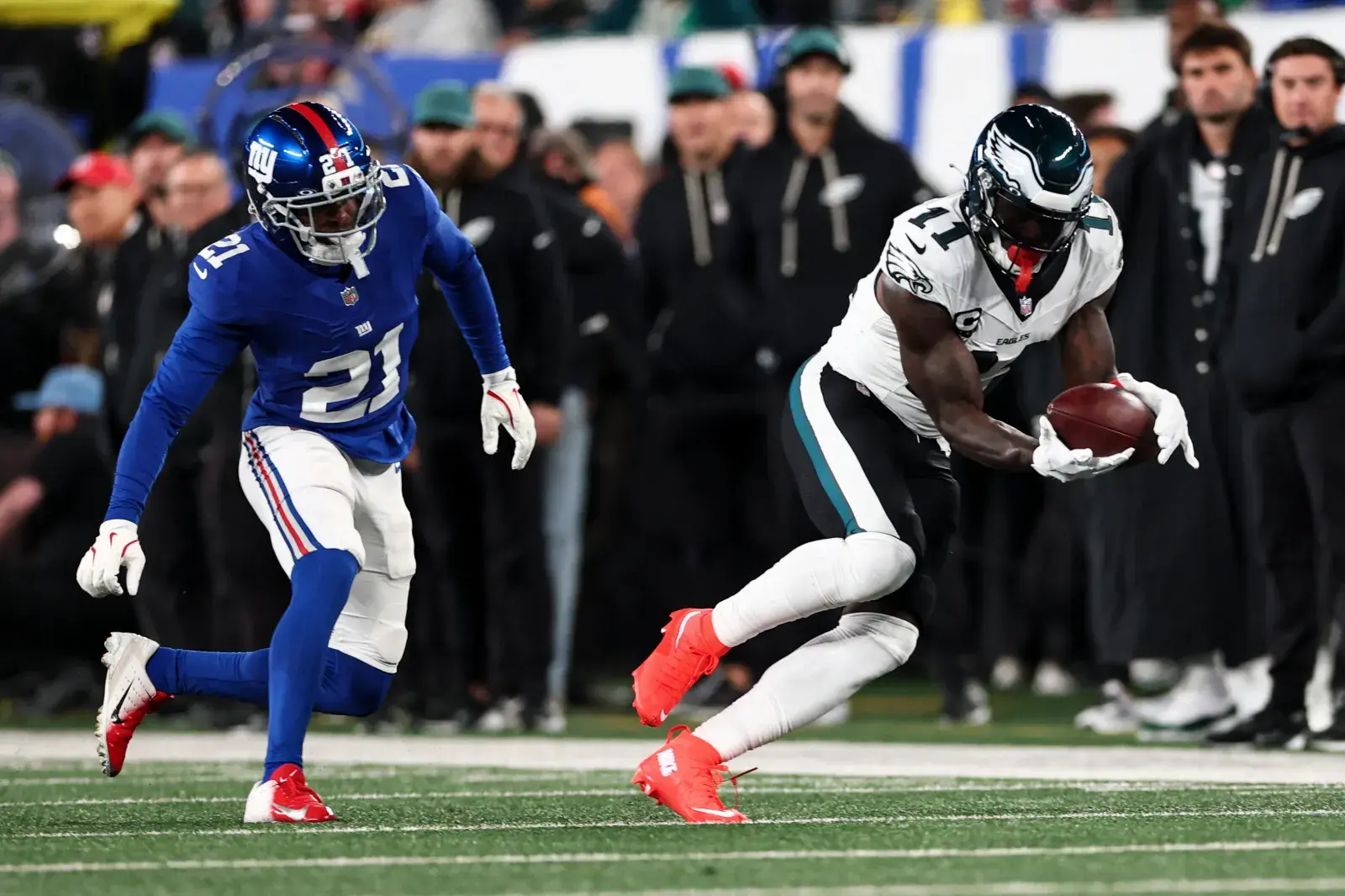 Eagles wide receiver A.J. Brown