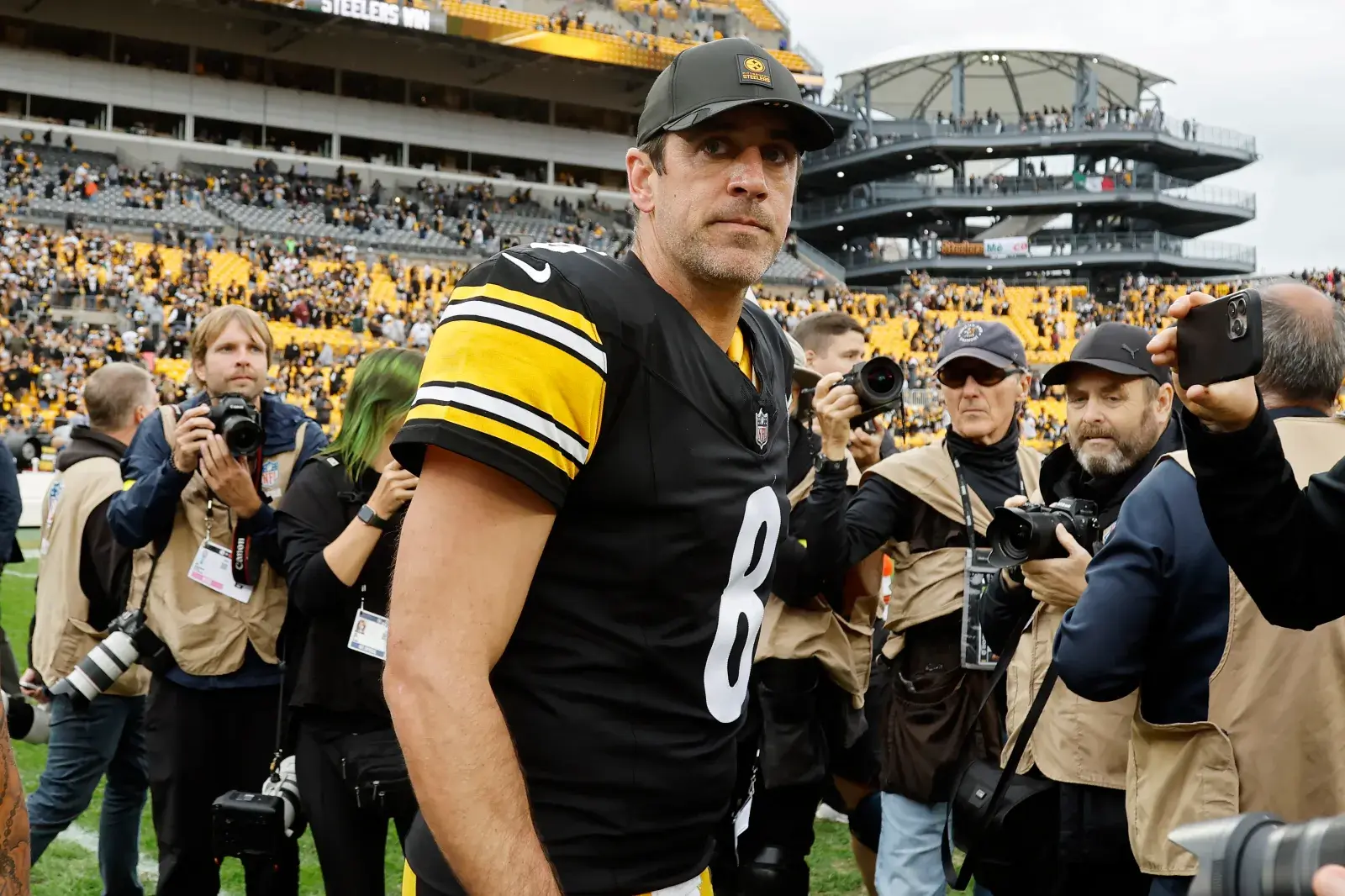 Aaron Rodgers, Pittsburgh Steelers