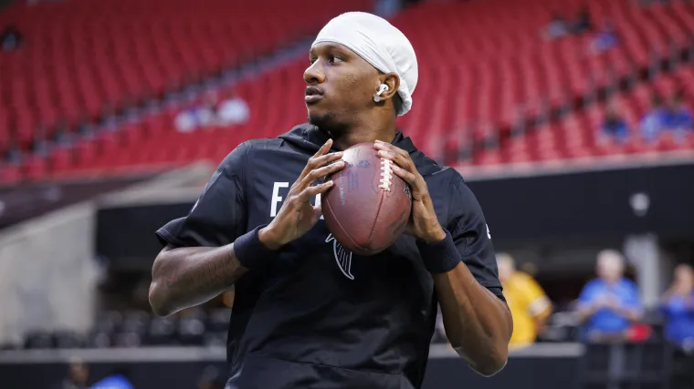 Why Michael Penix isn't playing today for Falcons vs. Dolphins with injury depth chart change to Kirk Cousins image