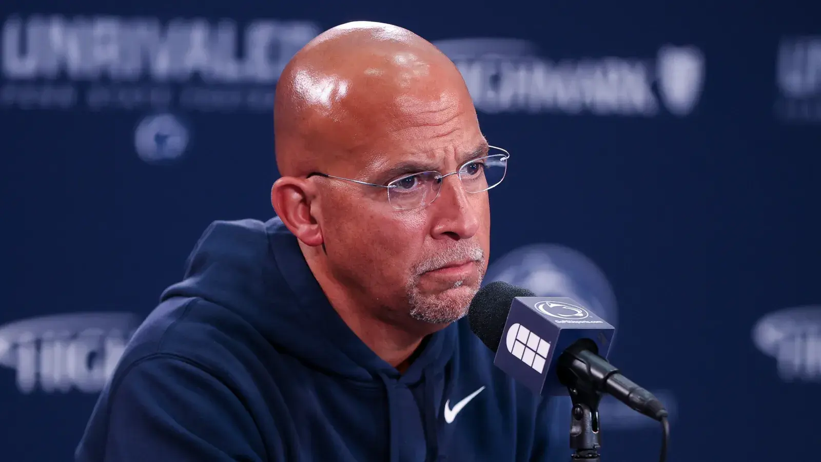 Former college football head coach James Franklin of the Penn State Nittany Lions