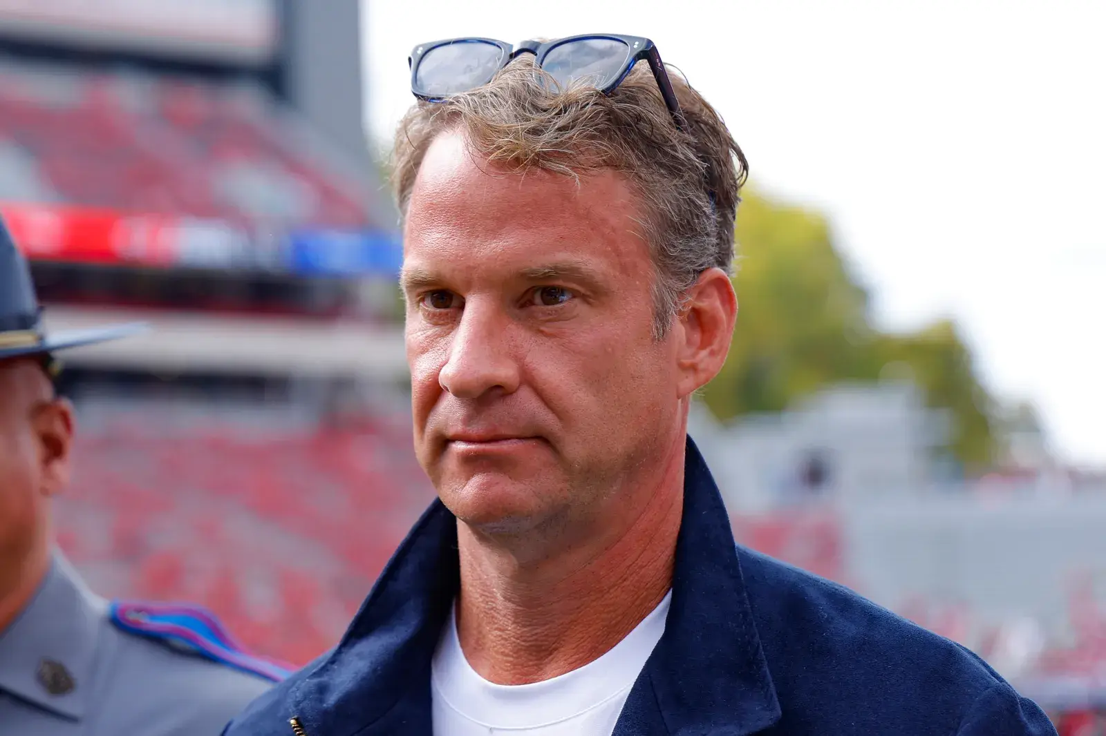 Head coach Lane Kiffin of the Mississippi Rebels has been linked to the Florida college football head coaching job.