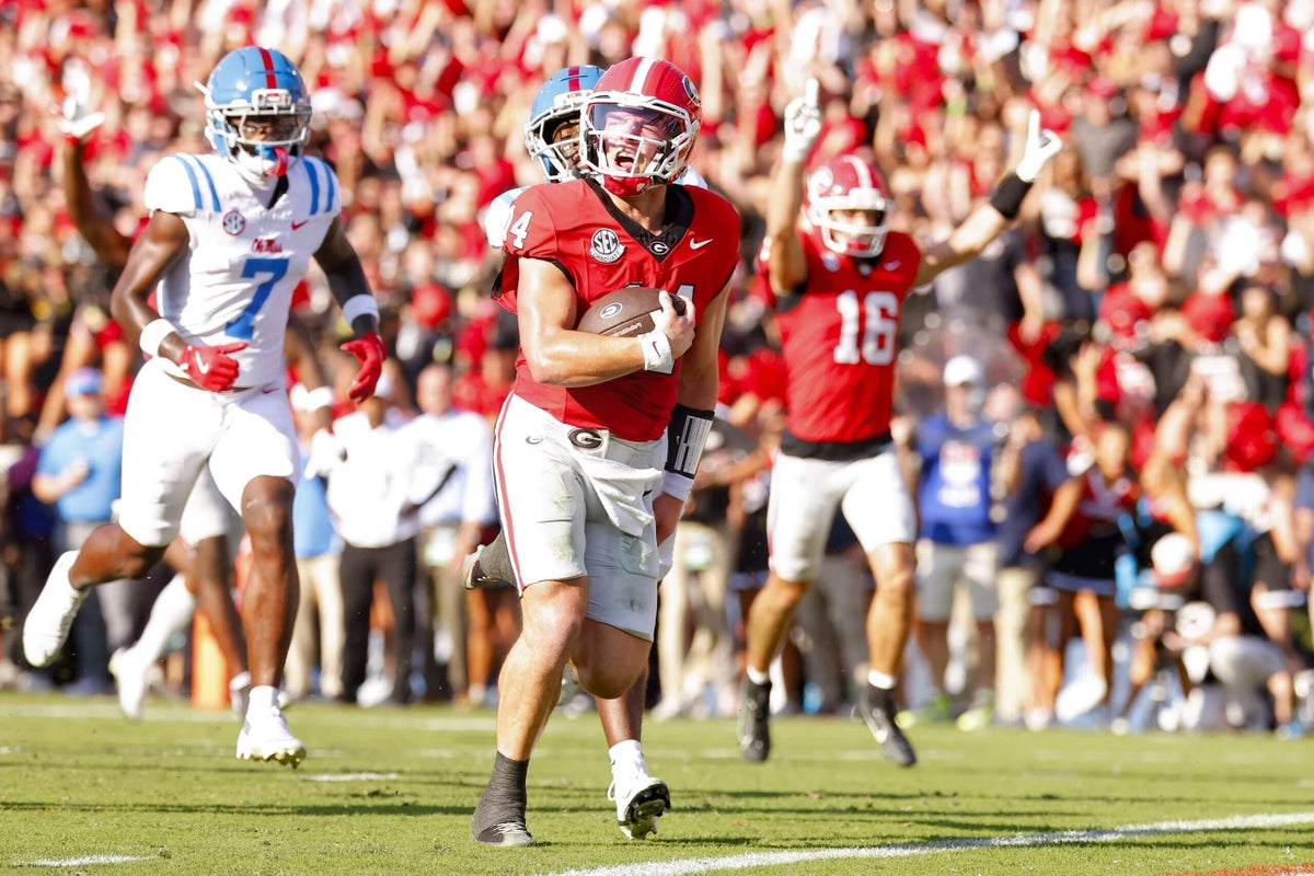 Georgia won’t go away, down go the undefeated and more college football Week 8 takeaways