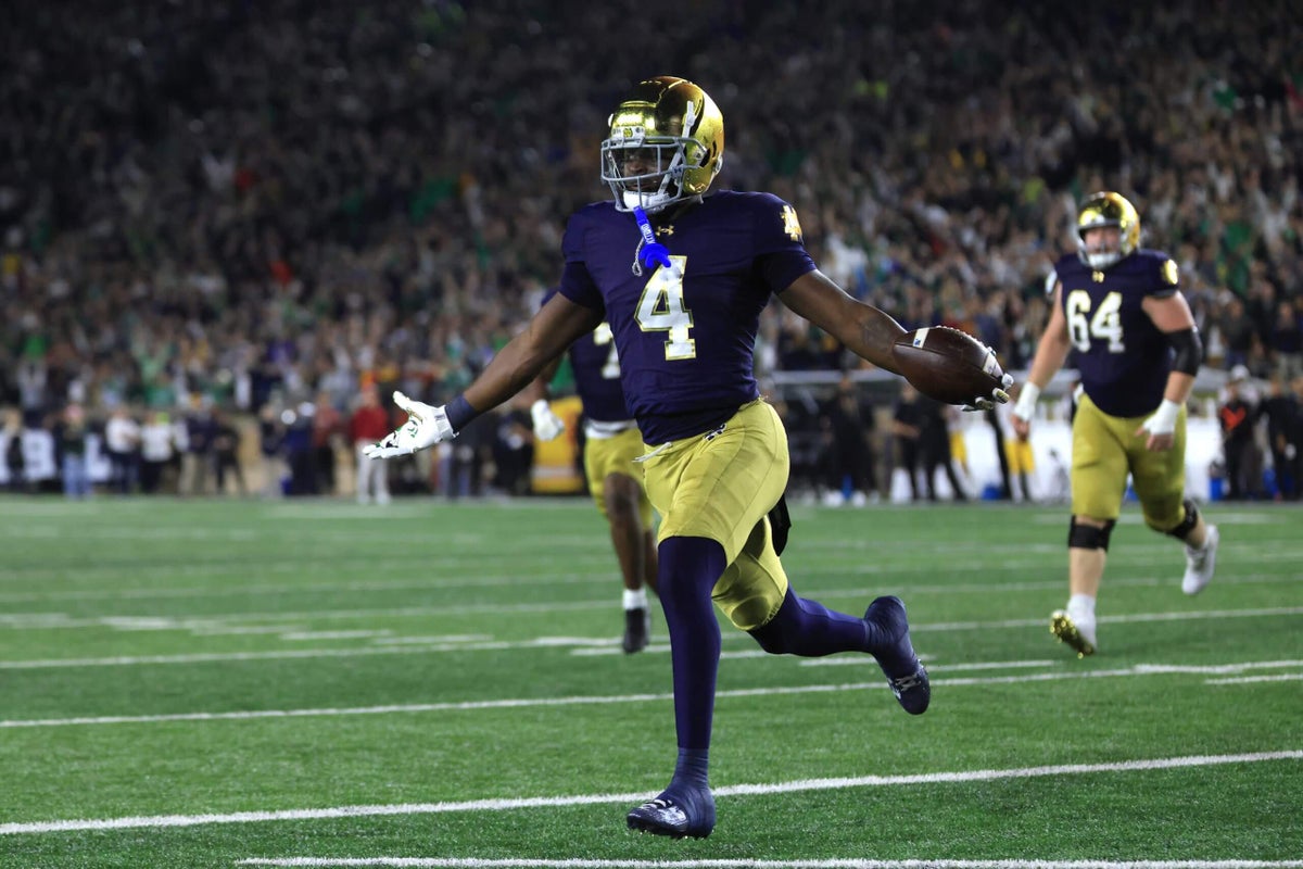 Notre Dame vs. USC: Irish damage Trojans’ CFP hopes as Jeremiyah Love makes Heisman case