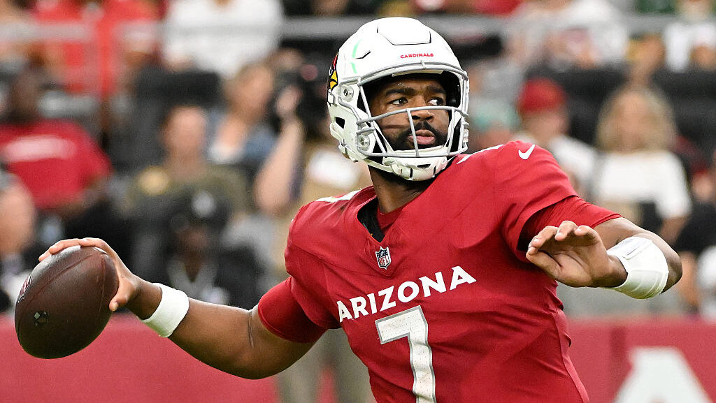 Cardinals QB Jacoby Brissett...