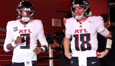 With Falcons QB Michael Penix Jr. questionable, Kirk Cousins may get first start since last season