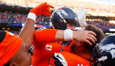 Broncos leading AFC West and current No. 3 seed in playoffs