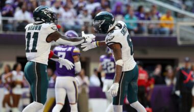 Devonta Smith, AJ Brown shine in Eagles’ Week 7 win – NBC Sports Philadelphia