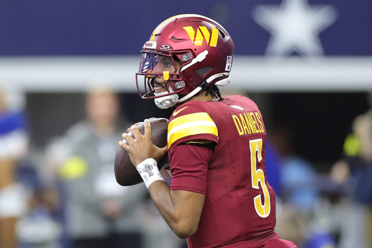 Commanders QB Jayden Daniels to return vs. Seahawks on Sunday night