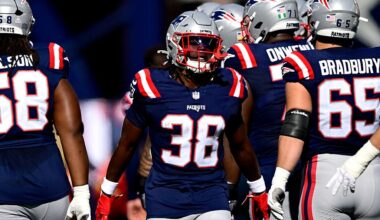 Rhamondre Stevenson, Stefon Diggs dealing with new injuries - 98.5 The Sports Hub