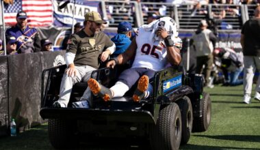 Bears rookie Shemar Turner done for season with knee injury – NBC Chicago