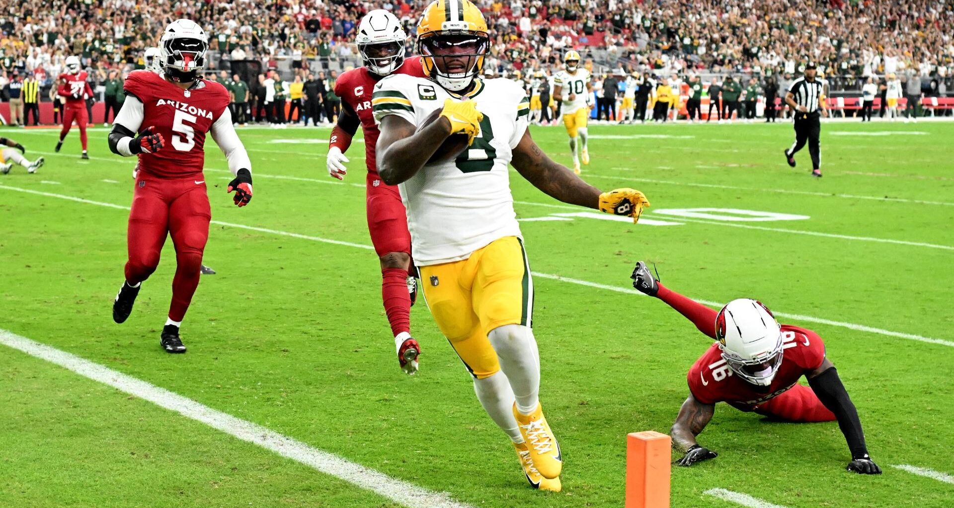 In the Trenches for Green Bay Packers at Arizona |