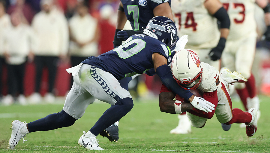 Seattle Seahawks Julian Love...