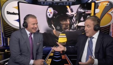 Al Michaels, Kirk Herbstreit react to Aaron Rodgers conversation