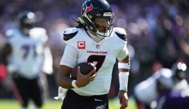 Former college teammates Stroud and Smith-Njigba meet for 1st time in NFL when Texans visit Seahawks