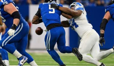 Lions' Alim McNeill back at practice for first time since ACL tear last season