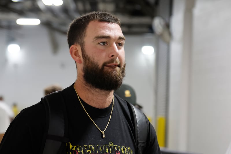 Skylar Thompson of the Pittsburgh Steelers. Photograph: Justin K Aller/Getty