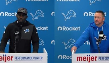 Detroit Lions’ Montgomery, O’Neil focus on fundamentals, growth ahead of key matchup vs. Vikings