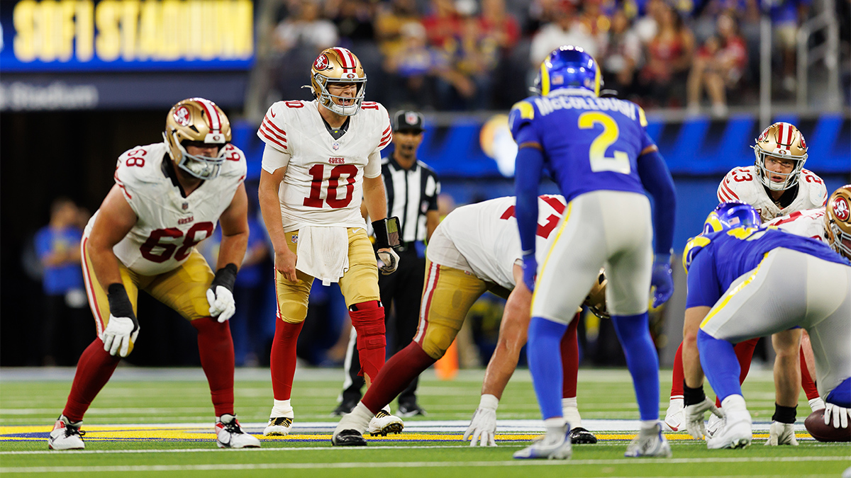 How PFF graded Mac Jones, 49ers in thrilling win over Rams – NBC Sports Bay Area & California
