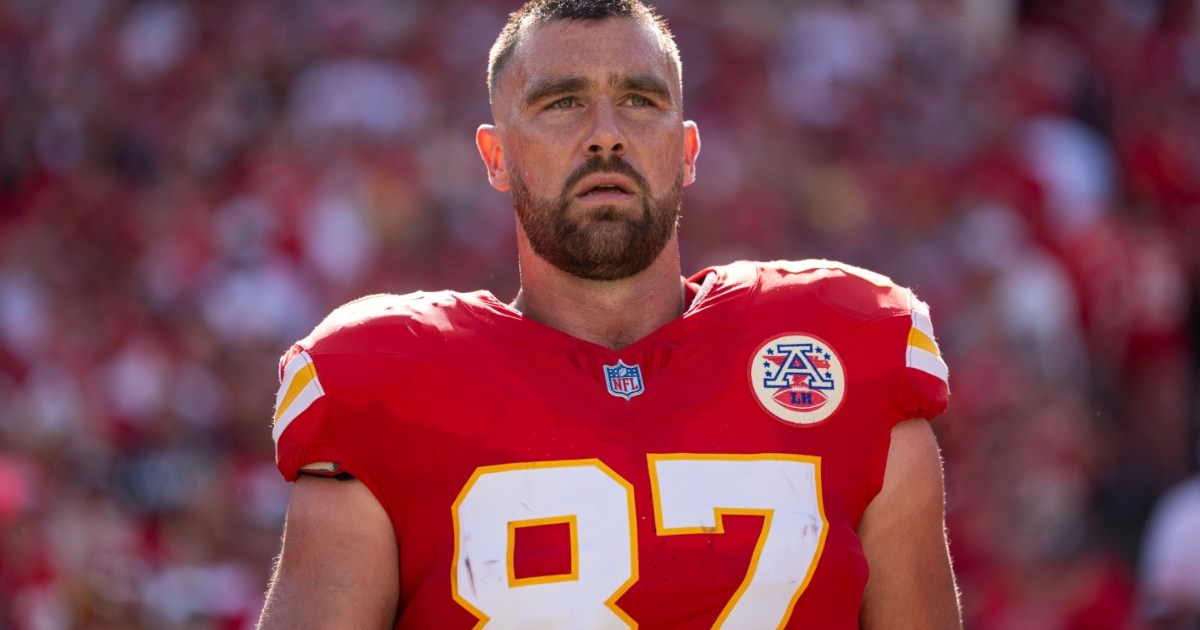 Travis Kelce Doesn’t Flinch When Asked Who’ll Win the Super Bowl